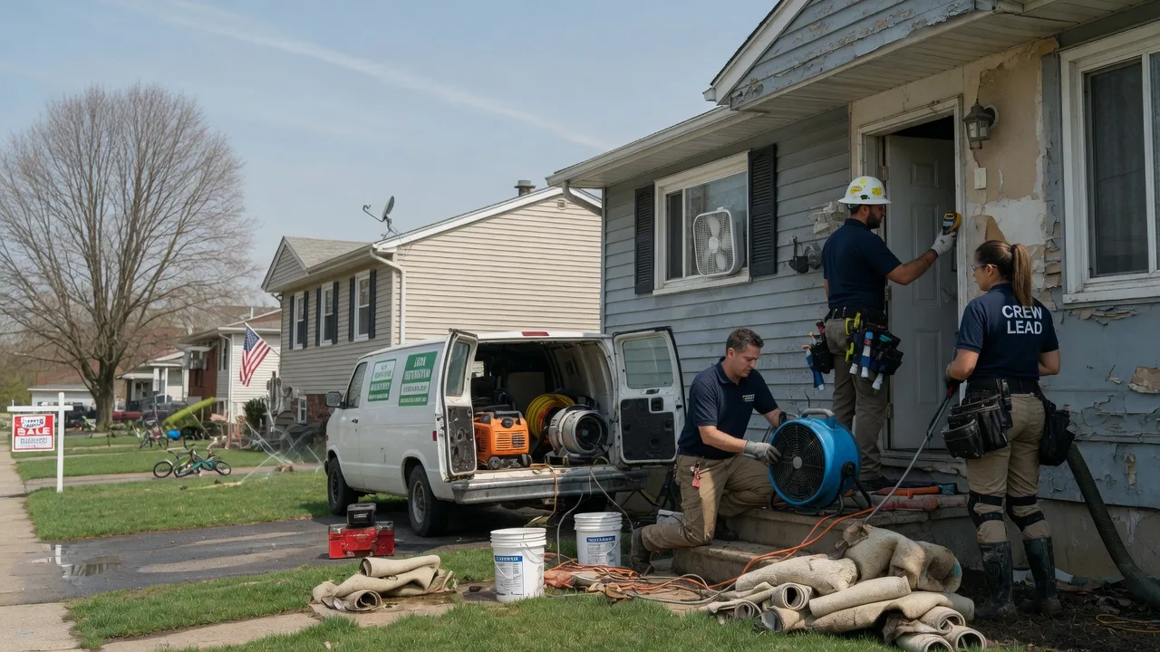 Flood Cleanup in Freeman Spur, IL near me